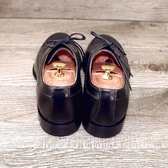 *NIB* $475 Nordstrom ZELLI Italia 9 M Verona Italian Derby Black * add $15 Trees main image 16